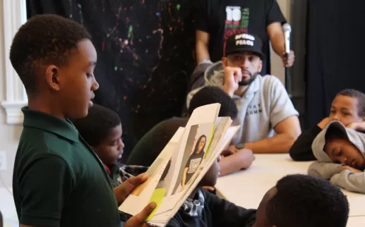 @chacc_dc - Child at Congress Heights Arts and Culture Center - Things to do in Washington, DC's Congress Heights neighborhood