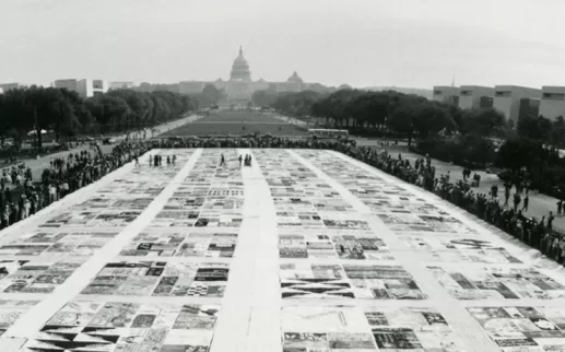 National AIDS Memorial: AIDS Memorial Quilt